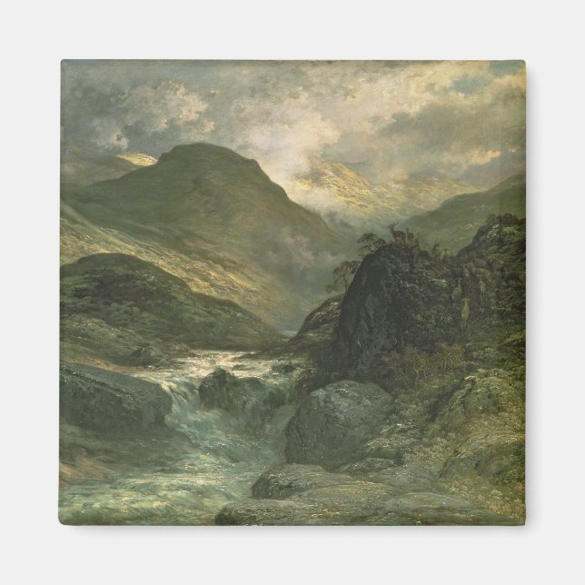 A Canyon, 1878 Magnet (Front)