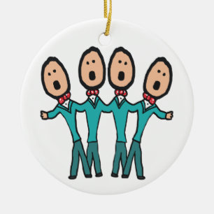 A Cappella Ceramic Ornament