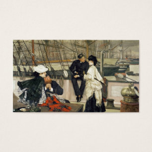 A Captain and First Mate Entertaining the Ladies