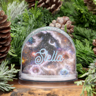 A Captivating Abstract Galactic Nebula Name Snowglobe
