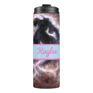 A Captivating Abstract Galactic Nebula Thermal Tumbler