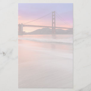 A capture of San Francisco's Golden Gate Bridge Stationery