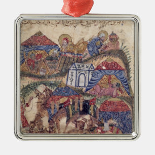 A Caravan Stop, from 'The Maqamat' by Metal Ornament