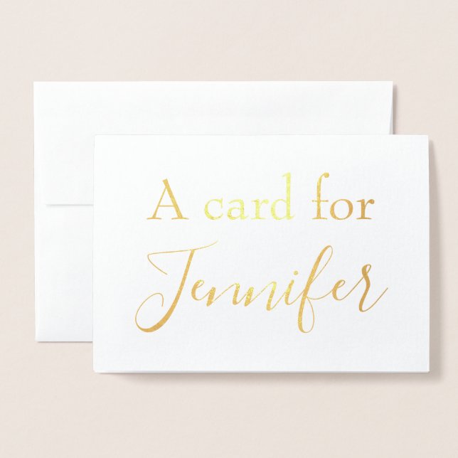 A card for a loved one (Front With Envelope)