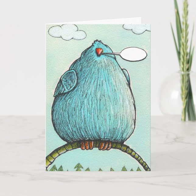 A card to reconnect with old friends (Front)