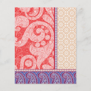 a card with a red heart on it