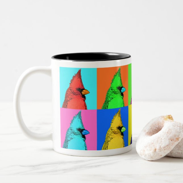 A Cardinal of a Different Mug (With Donut)