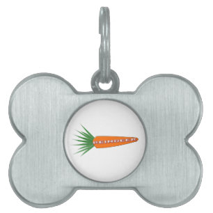 A Carrot for Christmas Reindeer Pet Tag