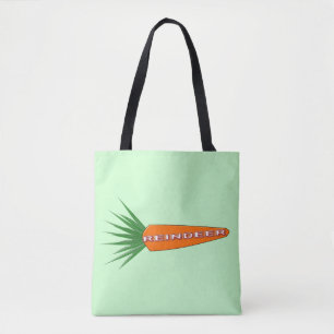 A Carrot for Christmas Reindeer Tote Bag