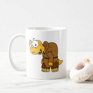 A Cartoon Dinosaur Hunchback. Coffee Mug