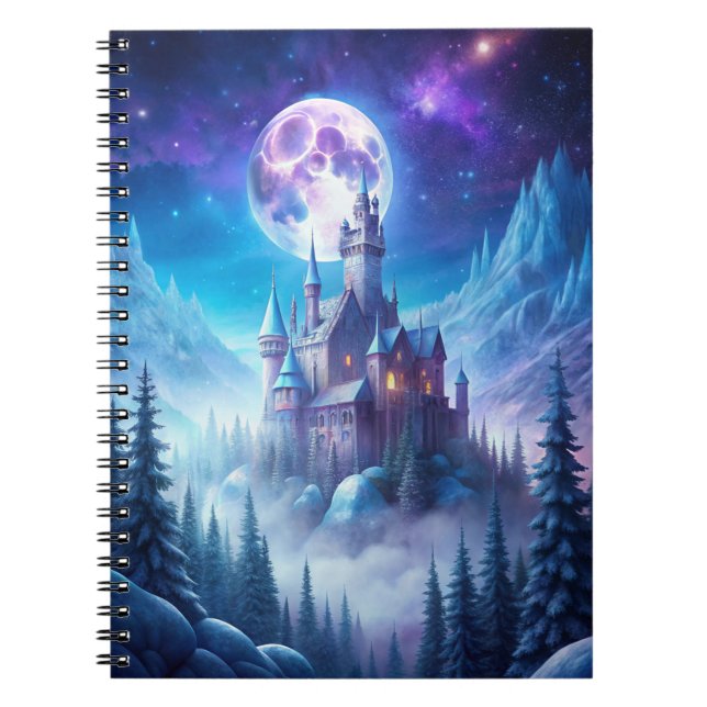 A Castle in Winter Notebook (Front)