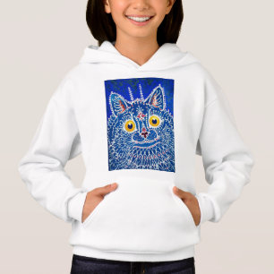 A cat in gothic style by Louis Wain