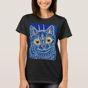 A Cat in Gothic Style by Louis Wain T-Shirt