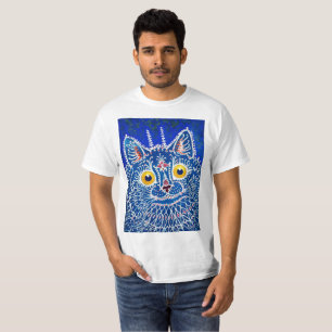 A cat in gothic style by Louis Wain T-Shirt