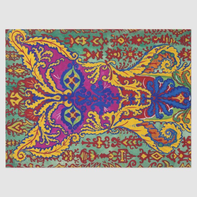 A Cat Standing on its hind Legs by Louis Wain Tissue Paper (Front)