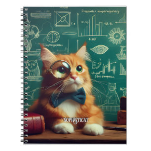 A cat wearing a monocle II Notebook