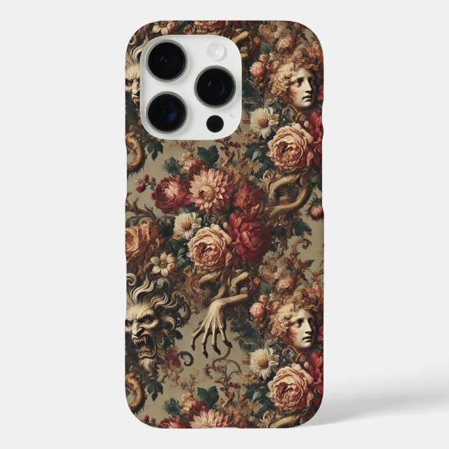 A Cautionary Flourish - Gothic Victorian  Case-Mate iPhone Case (Back)