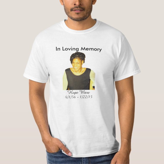 A Celebration Of Life T-Shirt (Front)