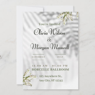 A Celebration of Love: Wedding Invitation