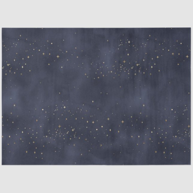 A Celestial Starry Night Series Design 15 Tissue Paper (Front)