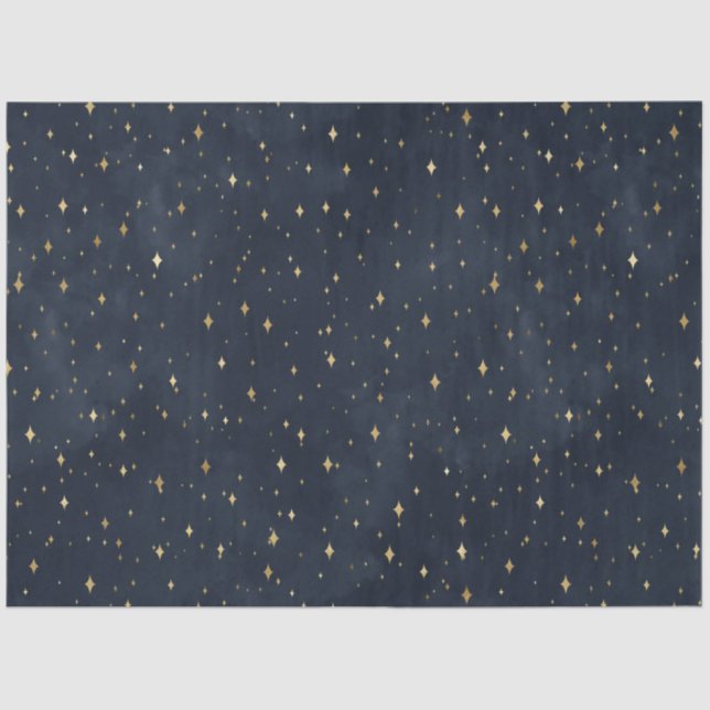 A Celestial Starry Night Series Design 1 Tissue Paper (Front)