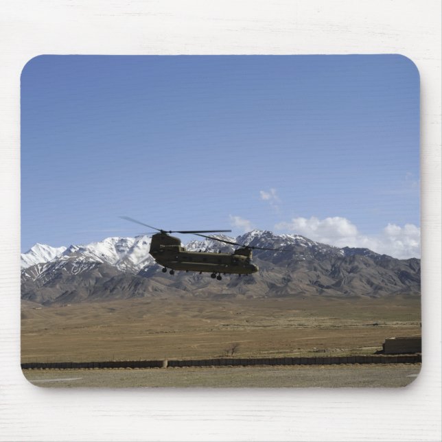 A CH-47 Chinook takes off Mouse Pad (Front)