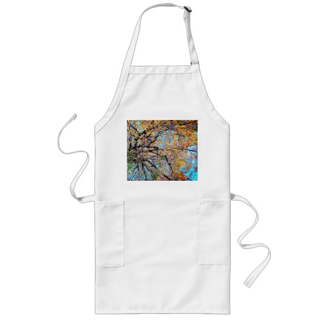 A change in the leaves long apron (Front)