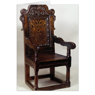 A Charles I armchair, mid 1600s
