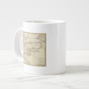 A chart of the British Channel Large Coffee Mug