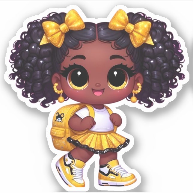 A Cheer Team Member - Yellow (Front)