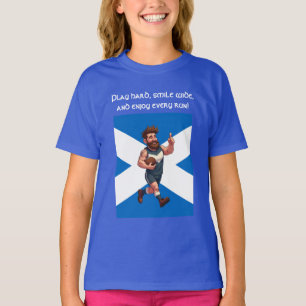 A Cheerful Scottish Rugby Player T-Shirt