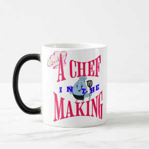 A chef in the making magic mug