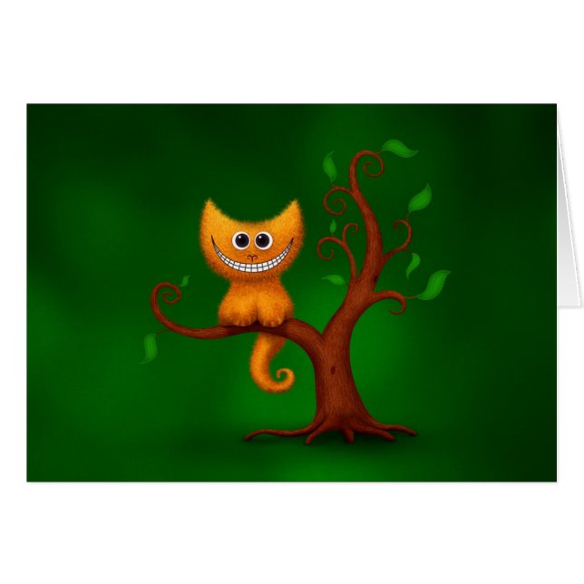 A Cheshire Kitten (Front Horizontal)