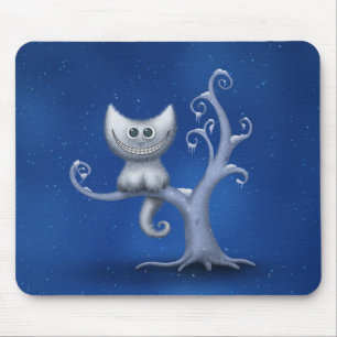 A Cheshire Kitten (Christmas) Mouse Pad