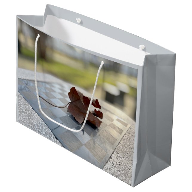 A chess lesson large gift bag (Front Angled)