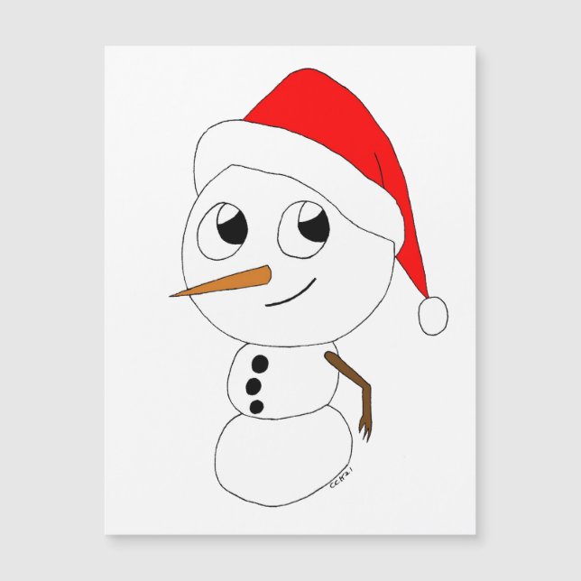 a chibi snowman   (Front)
