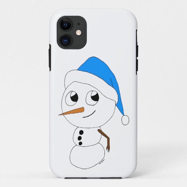 a chibi snowman    Case-Mate iPhone case (Back)