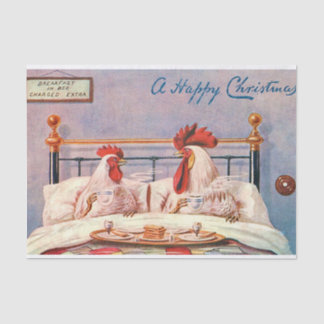 A Chicken Christmas Tissue Paper