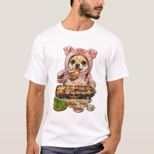 A Chihuahua who loves yakiniku (Japanese BBQ) T-Shirt