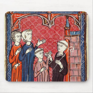 A Child Brought to a Monastery by his Parents Mouse Pad
