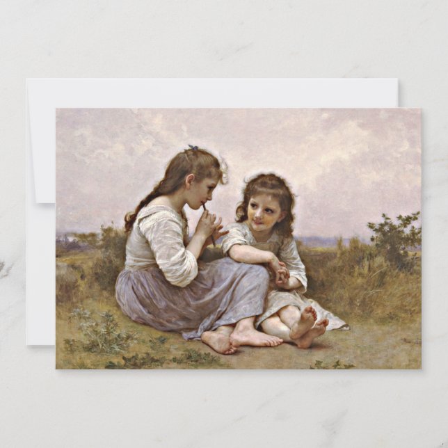 A Childhood Idyll, famous painting, Card (Front)