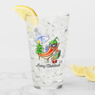 A Chili Merry Christmas under Sunshade and Tree Glass