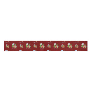A Chili Merry Christmas under Sunshade and Tree Grosgrain Ribbon