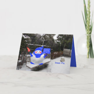 A chilli pepper a day holiday card