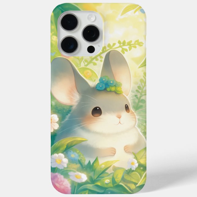 A Chinchilla in Nature Embrace Case-Mate iPhone Case (Back)