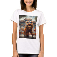 a chinese character with a lion head on it