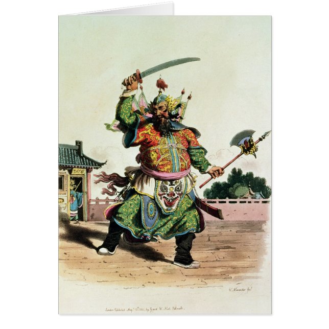 A Chinese Comedian (Front)