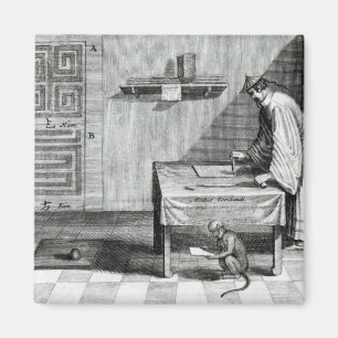 A Chinese Scribe Magnet