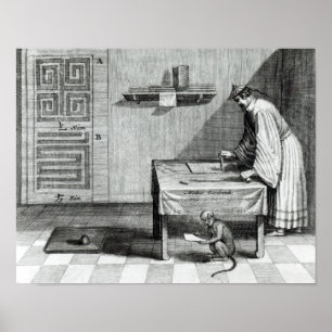 A Chinese Scribe Poster