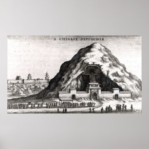 A Chinese Sepulcher, 1669 Poster